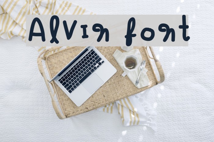 Alvin Font - FFonts.net