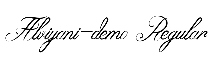 Alviyani-demo Regular  لخطوط تنزيل