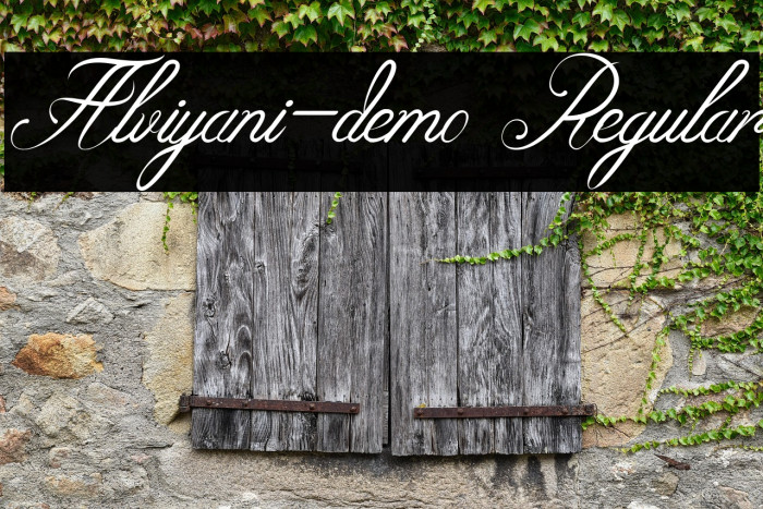 Alviyani-demo Regular Example 1