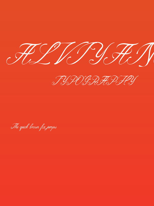 Alviyani-demo Regular Poster