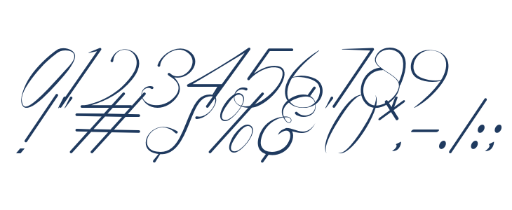 Alviyanidemo-Regular Other Characters