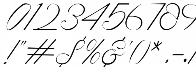 Alviyanidemo-Regular Font OTHER CHARS