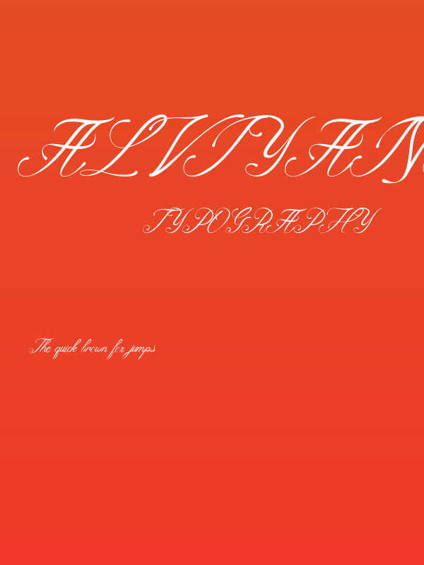 Alviyanidemo-Regular Poster