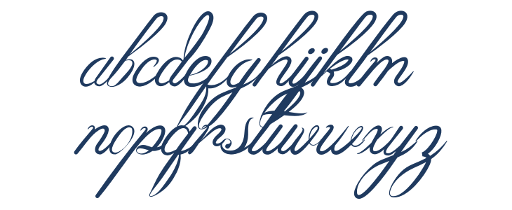 Alviyanidemo-Regular Lowercase