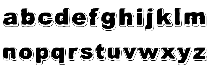 Always Been Right Font LOWERCASE