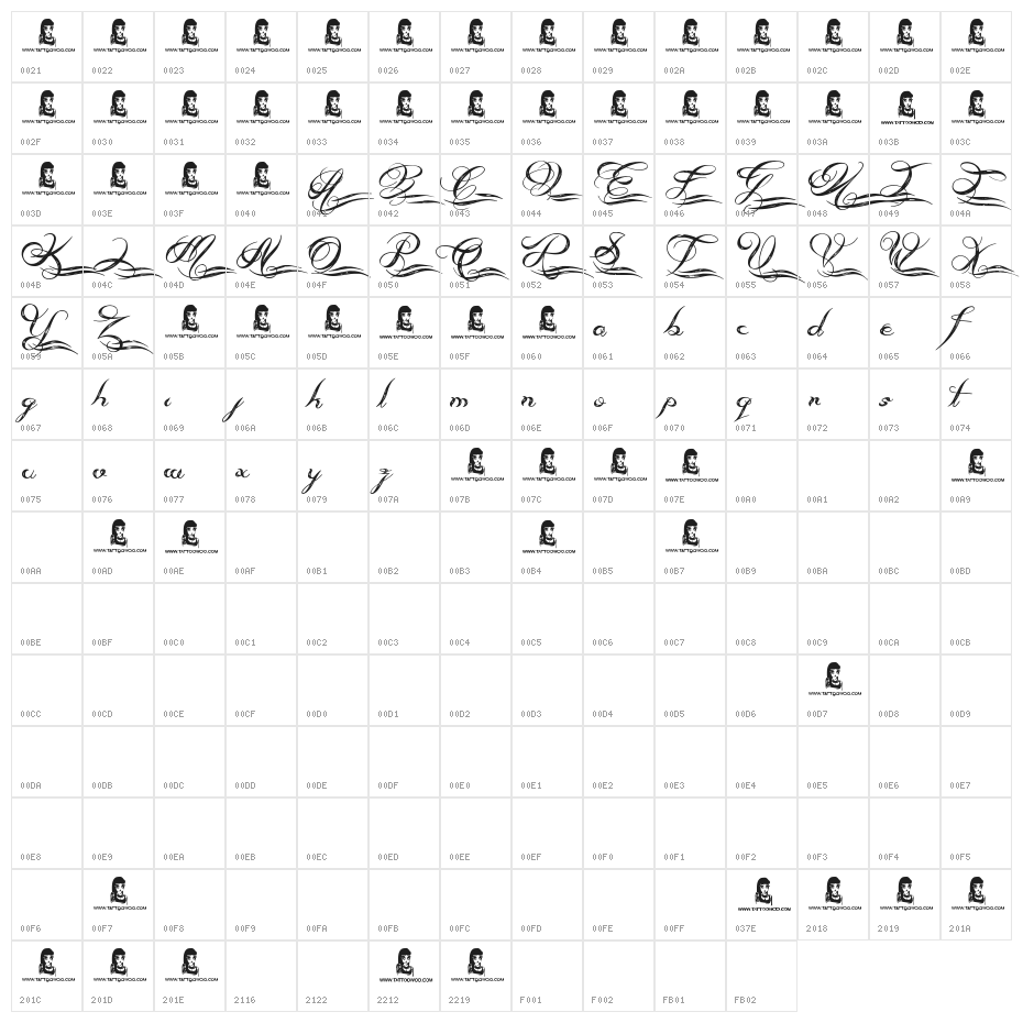 Always Beside You Character Map