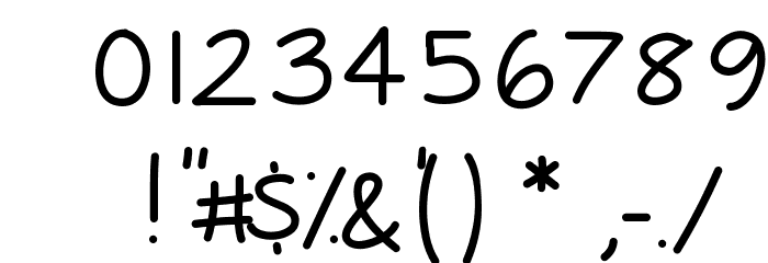 Always In My Heart Font OTHER CHARS