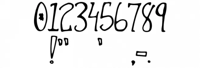 Always Joking Font OTHER CHARS