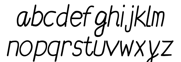 Always On My Mind Font LOWERCASE