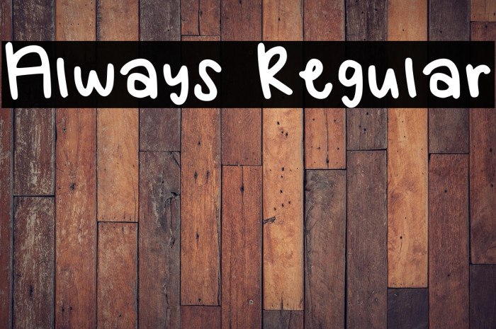 Always Regular Example 1