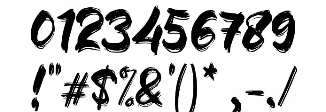 Always Smile_ Font OTHER CHARS