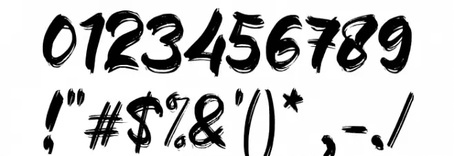 Always Smile_ Font OTHER CHARS