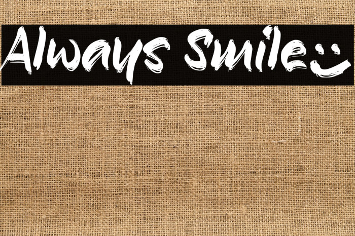 Always Smile_ Example 2