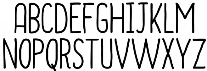 Always Together Schriftart Groß