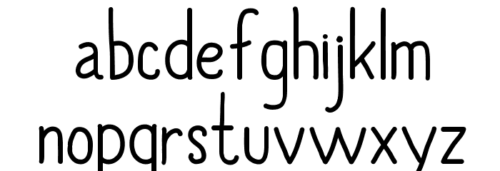 Always Together Font LOWERCASE