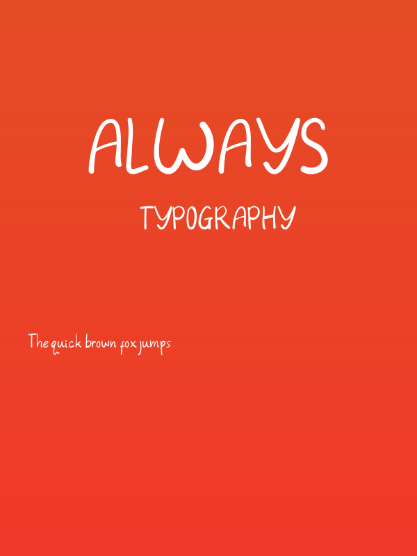 Always Poster