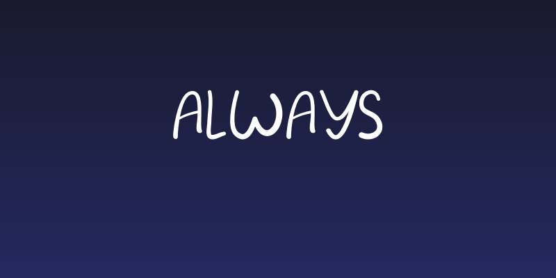 Always Social Header