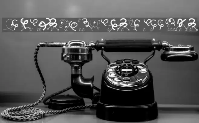 AlwaysBigEatsSmallers Font examples