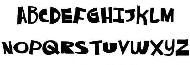 AlwaysNever फ़ॉन्ट लोअरकेस