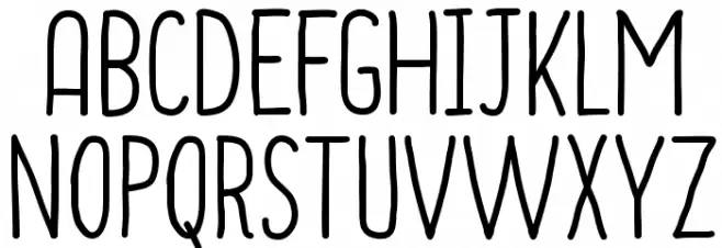 AlwaysTogether Schriftart Groß