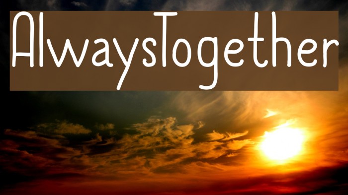 AlwaysTogether Example 3