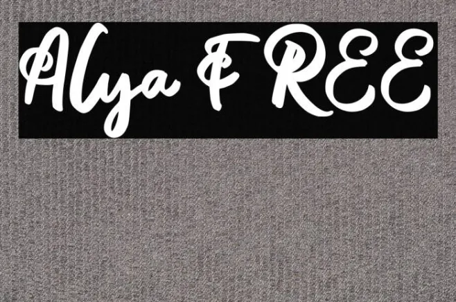 Alya FREE Example 1