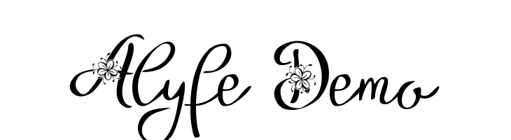 Alyfe Demo Font