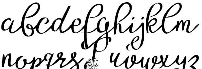 Alyfe Demo Font LOWERCASE
