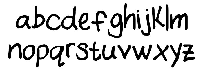 Alyrii Font LOWERCASE