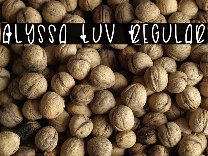 Alyssa Luv Regular Example 2