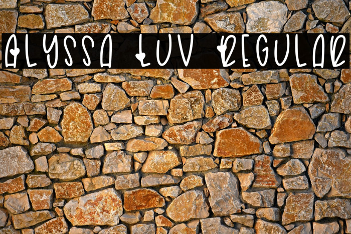 Alyssa Luv Regular Example 3