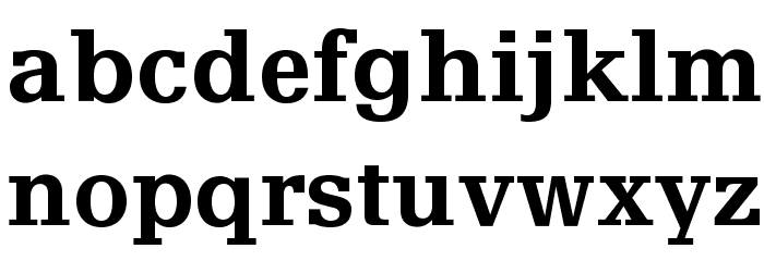 AlyssaOpti-Bold Font LOWERCASE