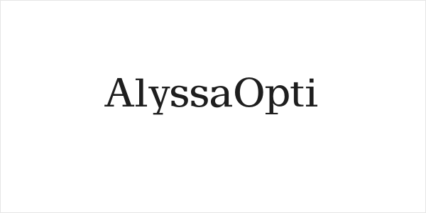AlyssaOpti Logo