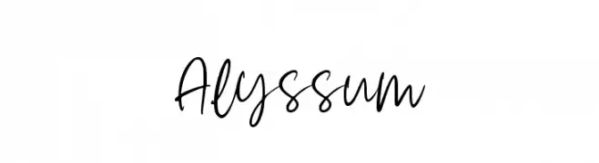 Alyssum  Fuentes Gratis Descargar