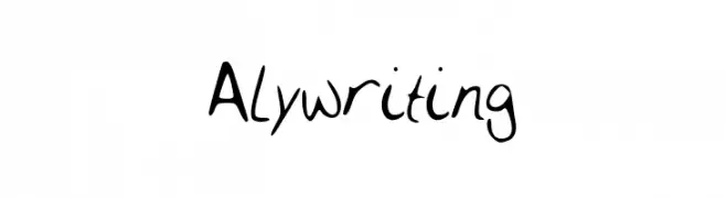 Alywriting  baixar fontes gratis