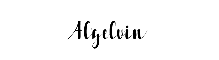 Alzelvin  Free Fonts Download