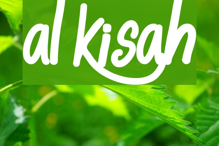 al kisah Font examples