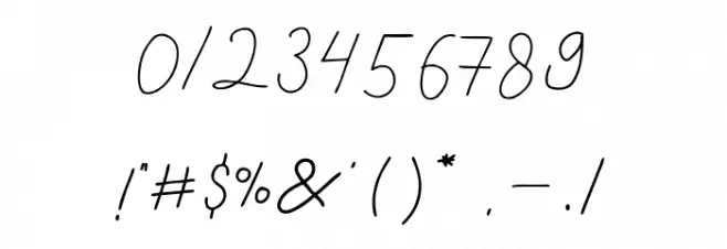 alabama Font OTHER CHARS