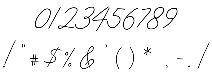 aladina script Font OTHER CHARS