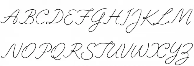 aladina script Fonte MAIÚSCULAS