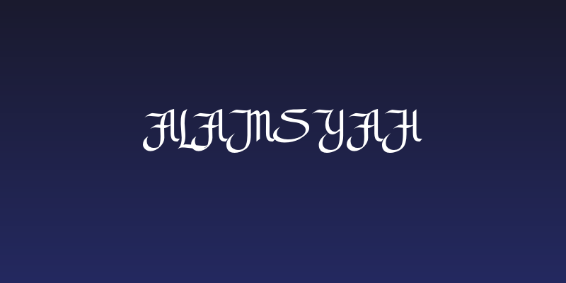 alamsyah Social Header