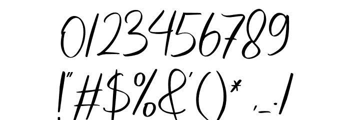 alandef Font OTHER CHARS