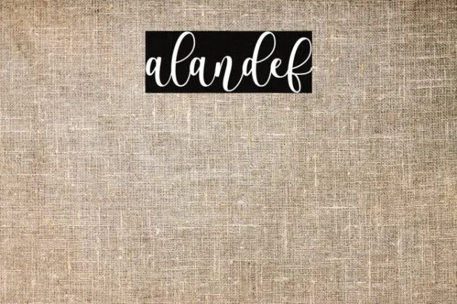 alandef Example 3
