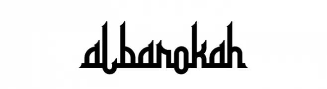 albarokah  नि: शुल्क फ़ॉन्ट्स डाउनलोड