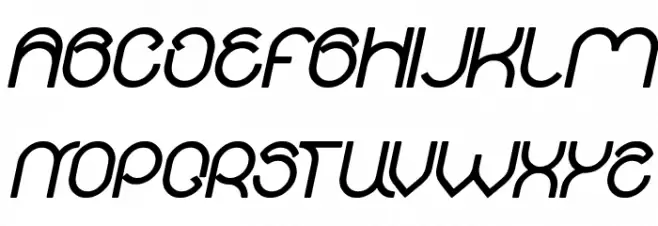 alberto Bold Italic Font UPPERCASE