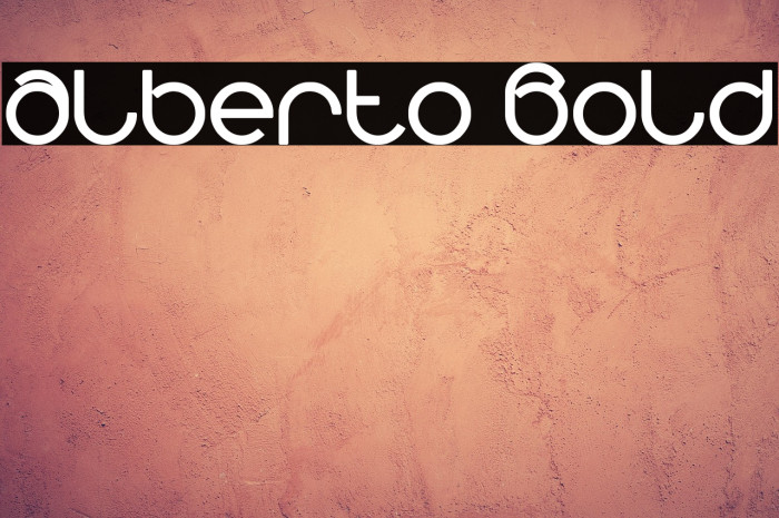 alberto Bold Example 2