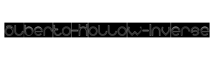 alberto-Hollow-Inverse  フリーフォントのダウンロード