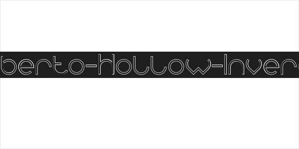 alberto-Hollow-Inverse Logo