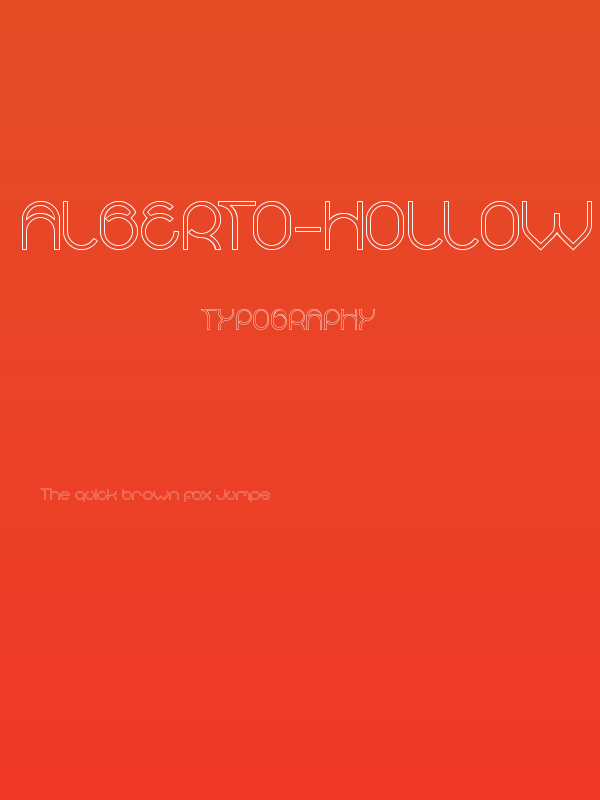 alberto-Hollow Poster