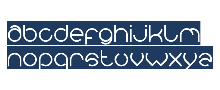 alberto-Inverse Lowercase